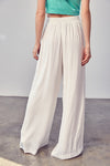 WIDE LEG LONG PANTS