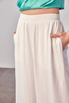 WIDE LEG LONG PANTS